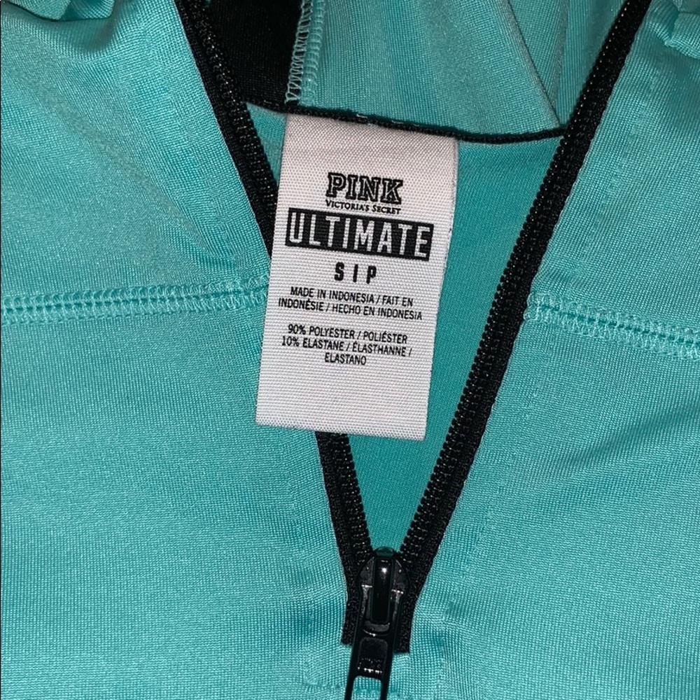 Pink athletic quarter zip - Picture 3 of 3